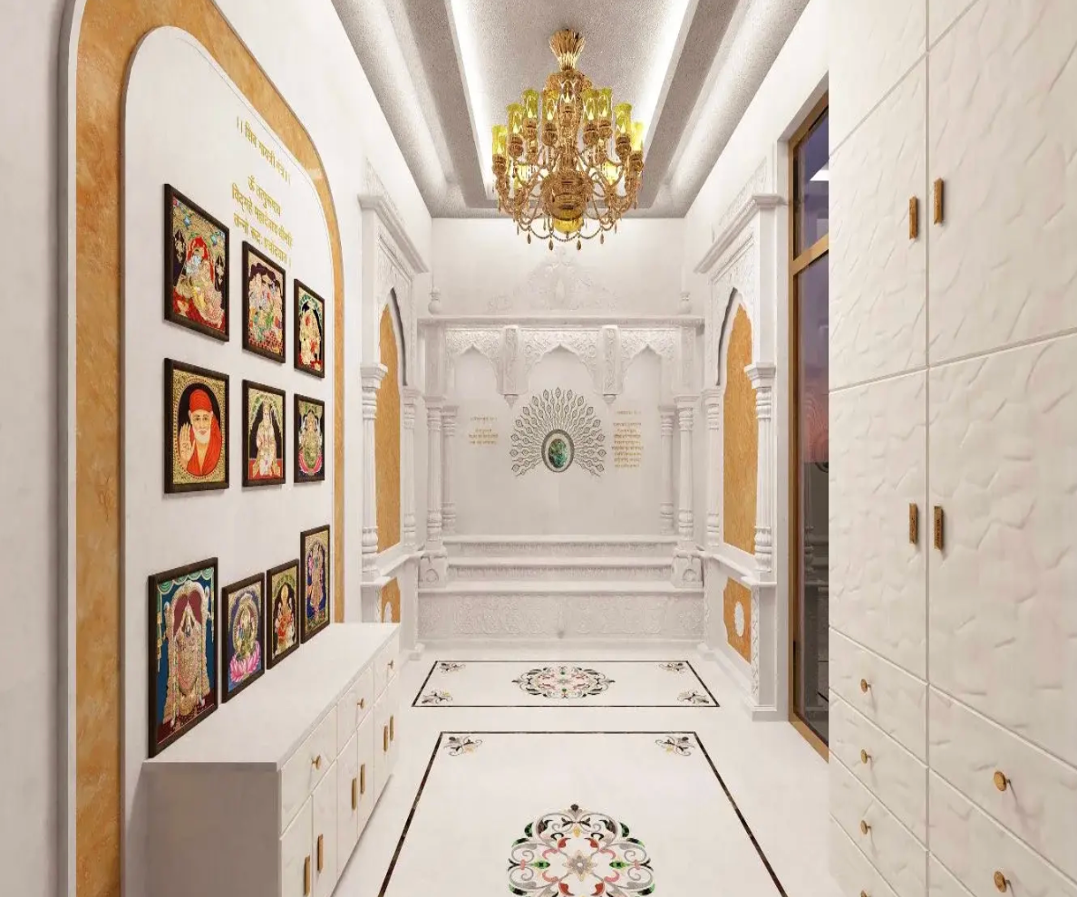 How Custom Marble Temples Are Designed to Complement Modern Homes